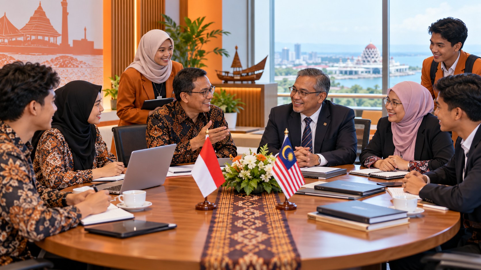 Ilustrasi Welcome Session & Institutional Engagement